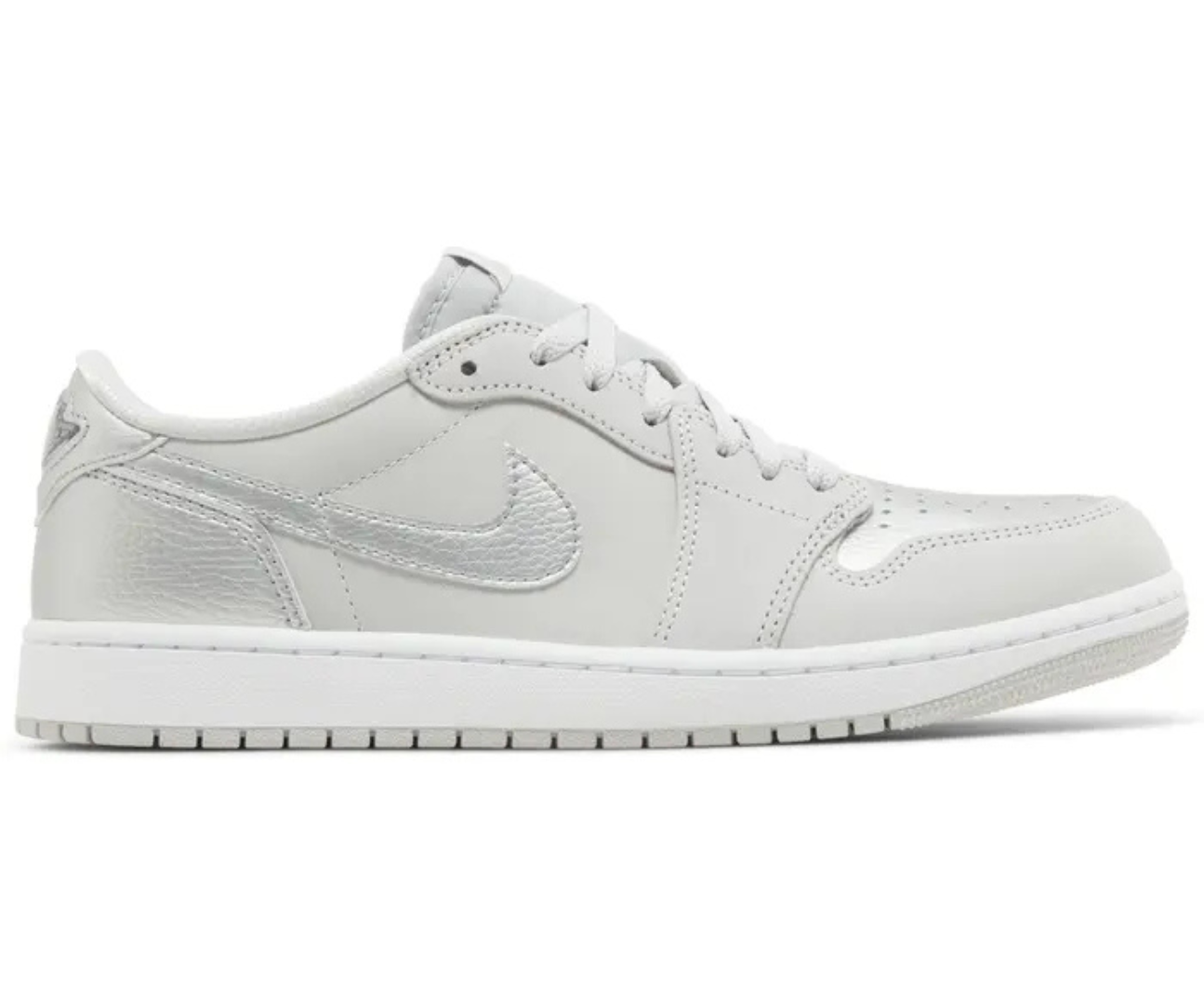 Jordan 1 Retro Low OG Metallic Silver (Pronta Entrega)