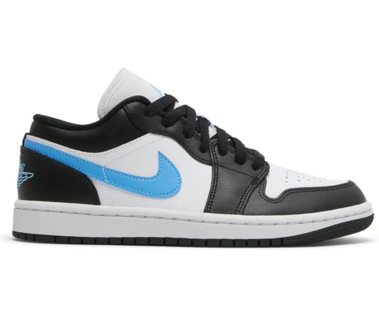 Jordan 1 Low Black University Blue