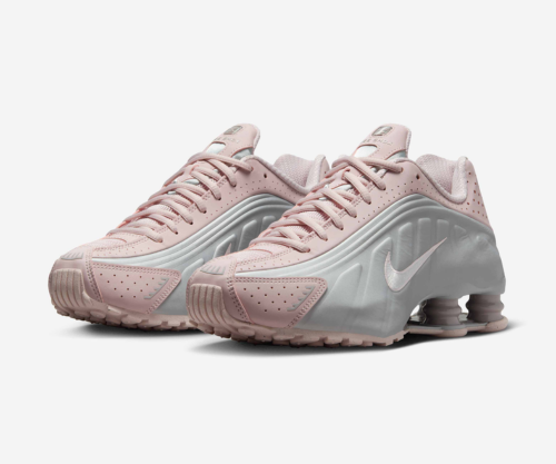 Shox R4 Barely Rose Metallic Platinum