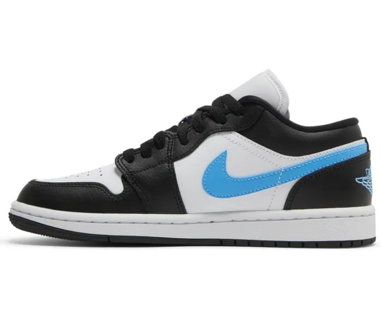Jordan 1 Low Black University Blue