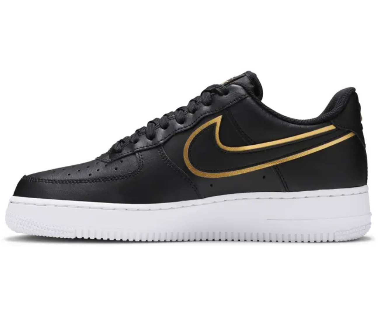 Air Force 1 Black Metallic Gold