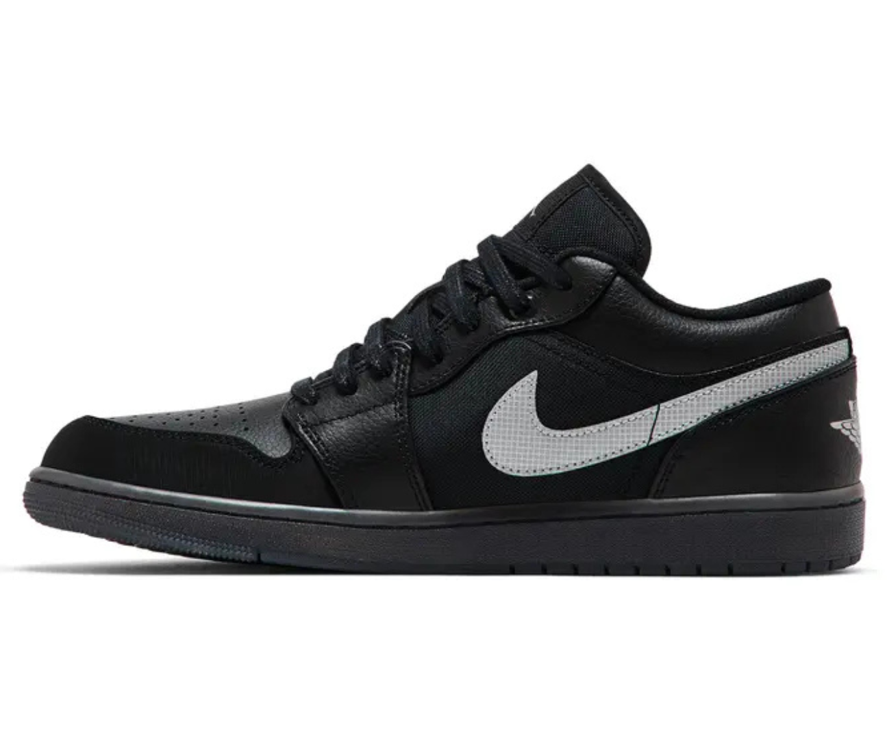 Jordan 1 Low Black Dark Gum