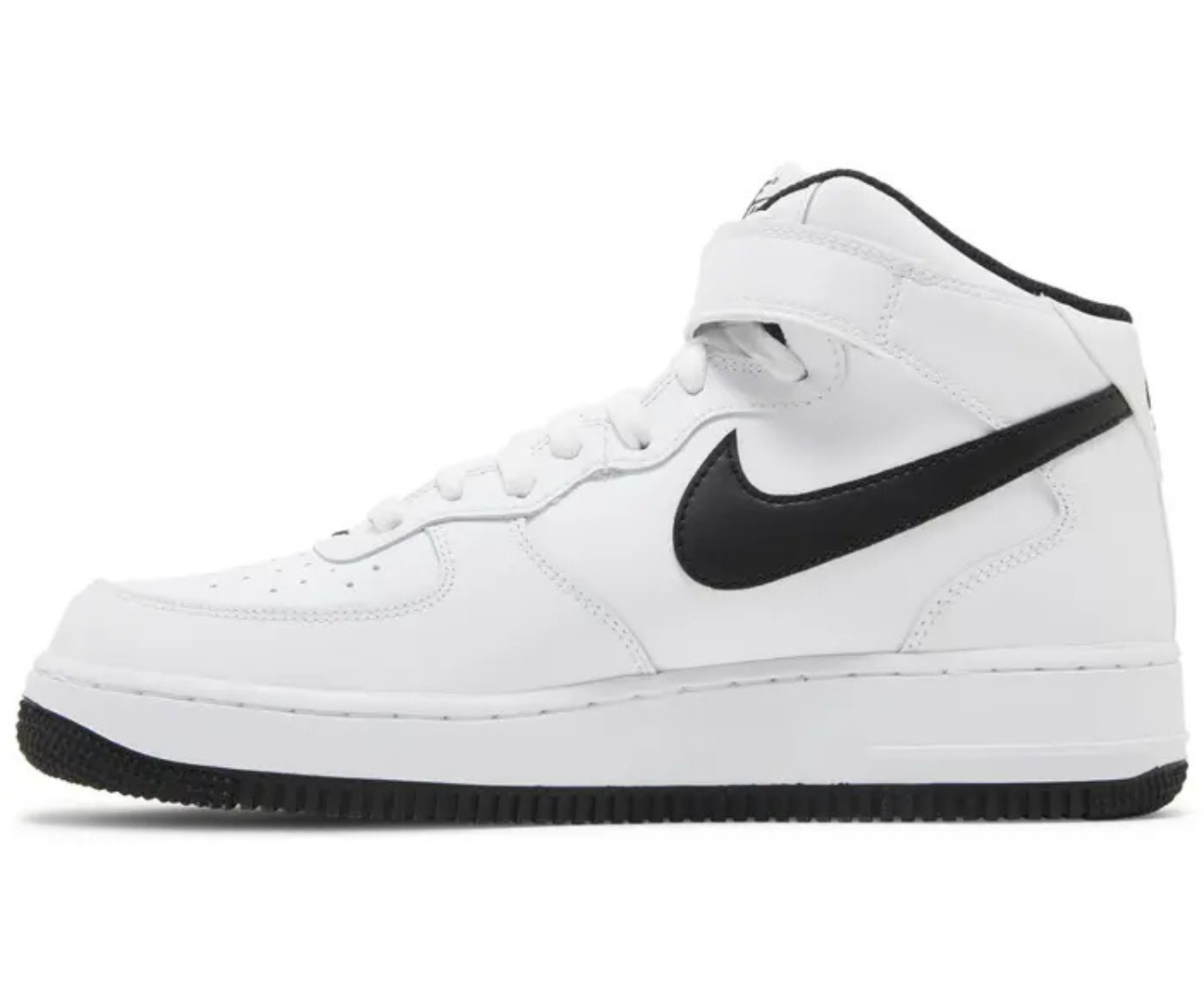 Air Force 1 Mid White Black