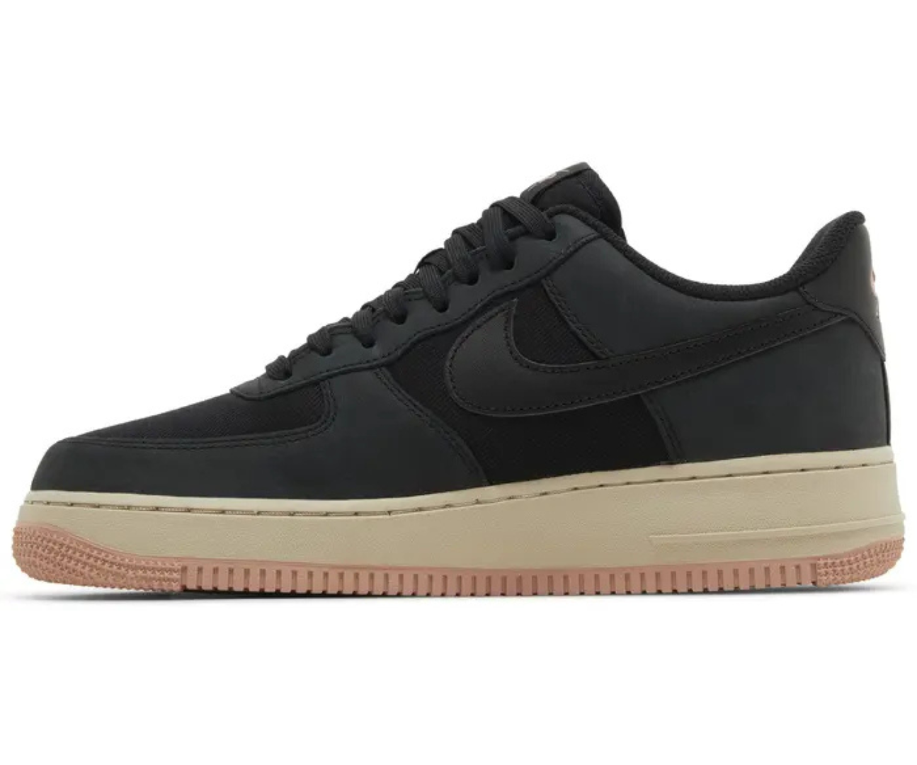 Air Force 1 Black Red Stardust (Pronta Entrega)