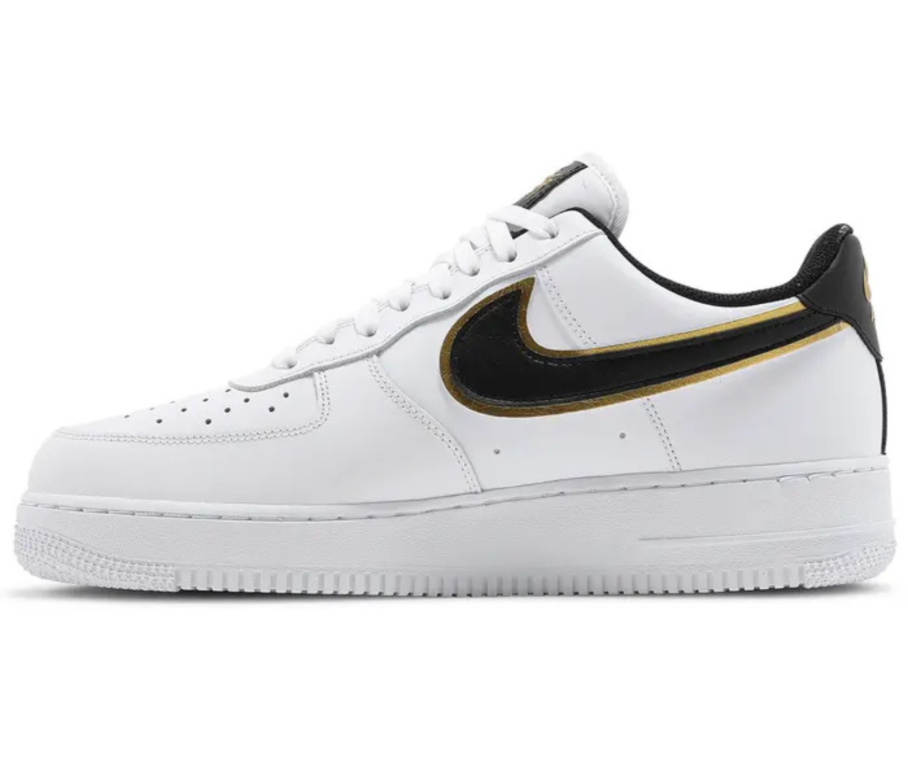 Air Force 1 White Metallic Gold