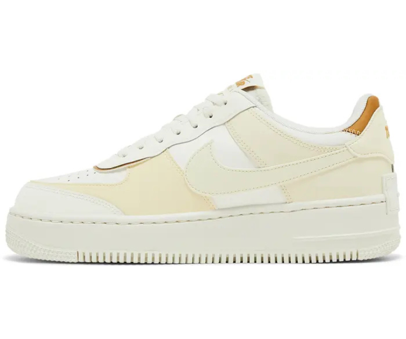 Air Force 1 Shadow Sail Metallic Gold