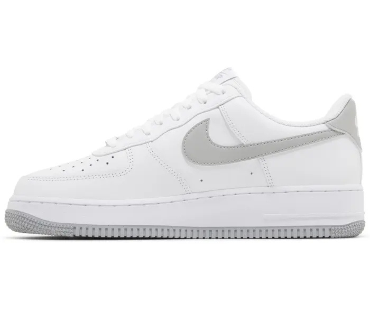 Air Force 1 White Light Smoke Grey (Pronta Entrega)