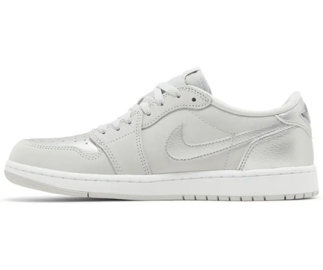 Jordan 1 Retro Low OG Metallic Silver (Pronta Entrega)