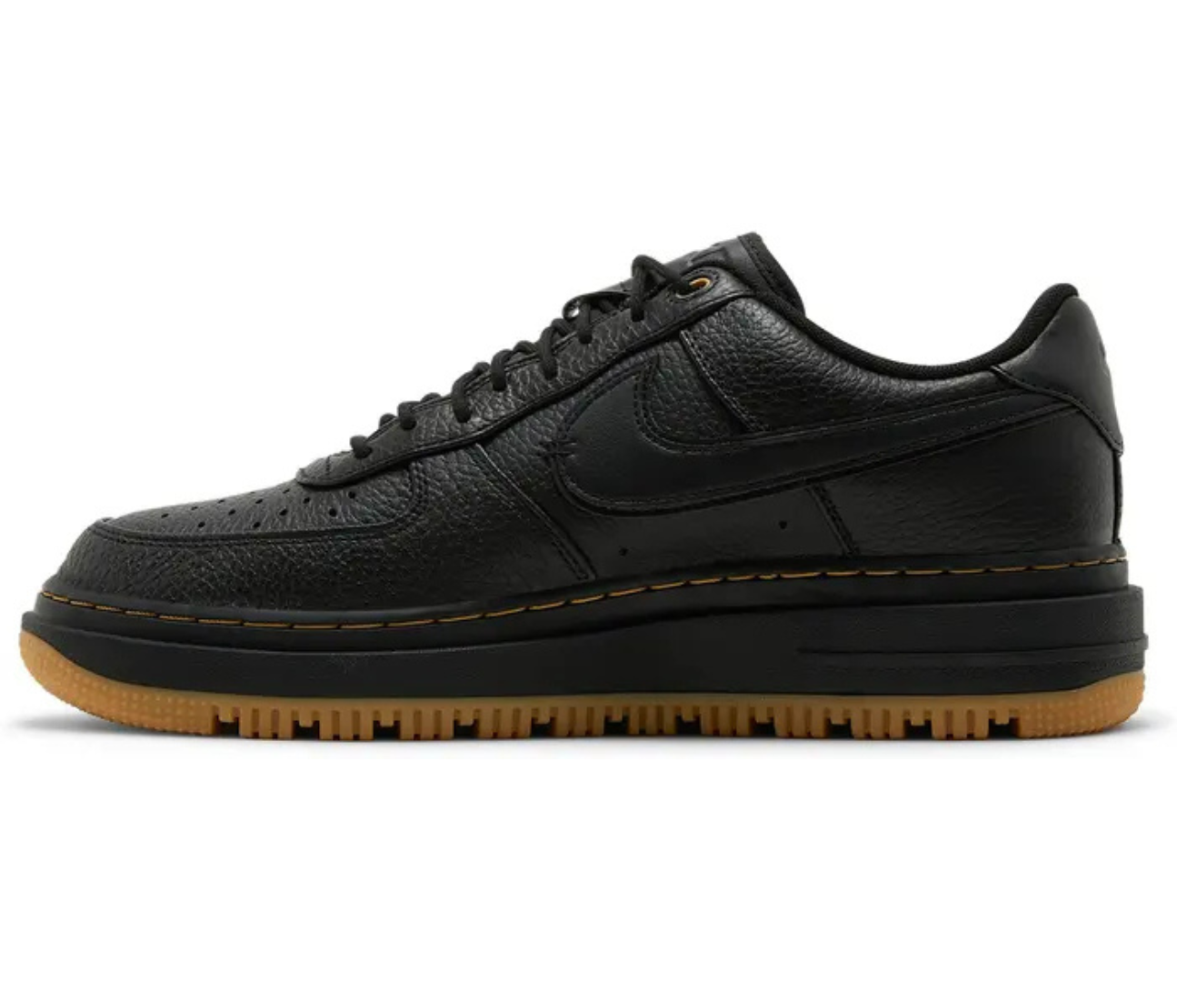 Air Force 1 Luxe Black Gum