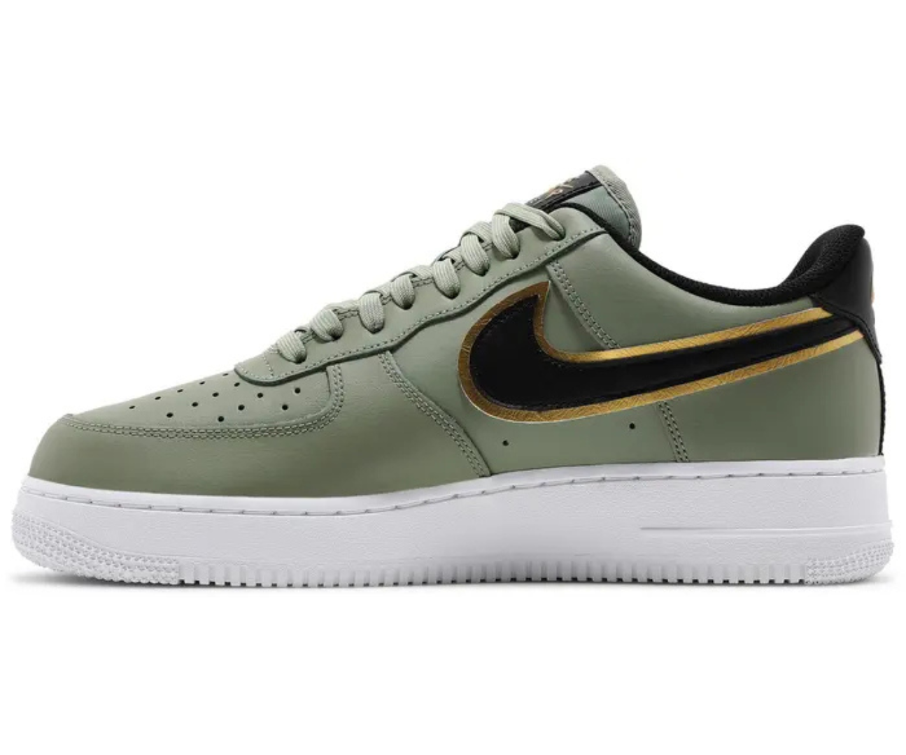 Air Force 1 Metallic Oil Green