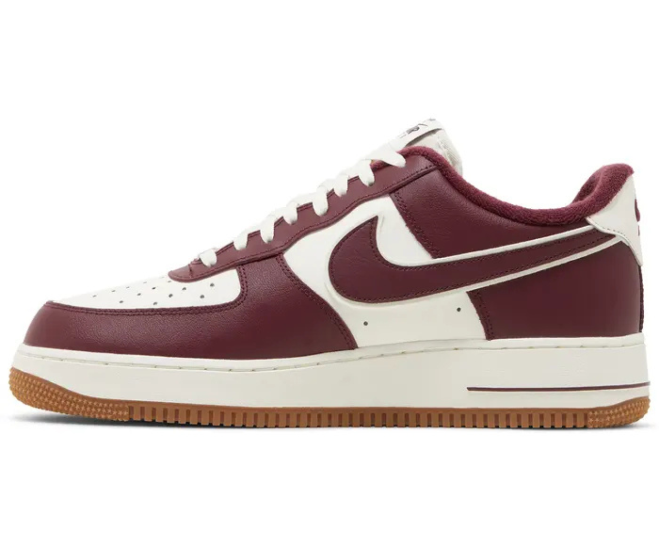 Air Force 1 College Night Maroon