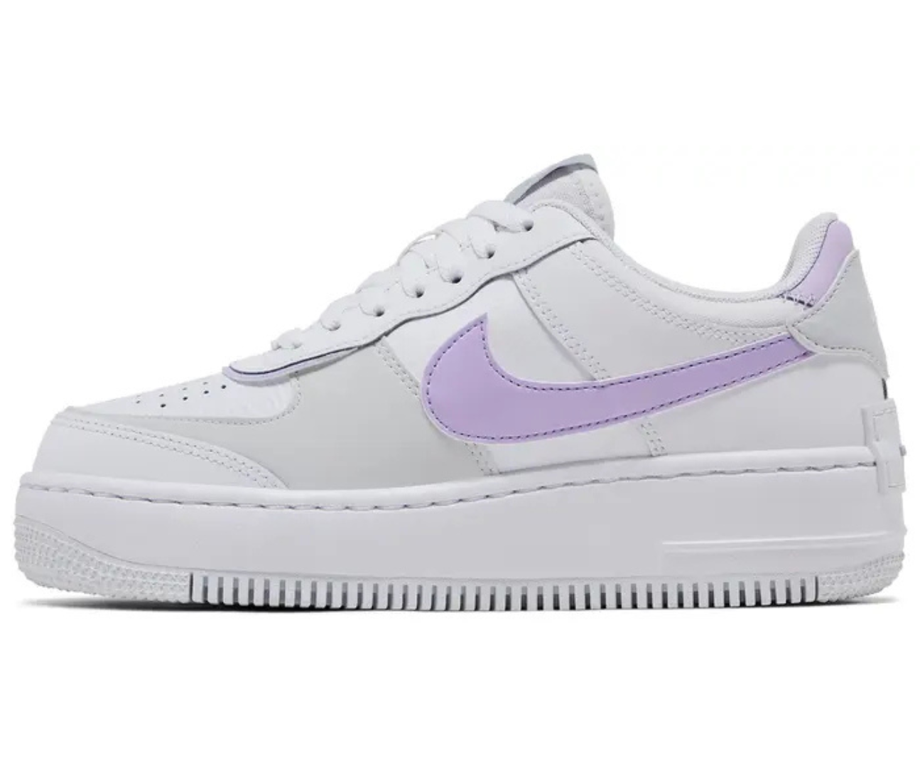 Air Force 1 Shadow White Lilac Bloom