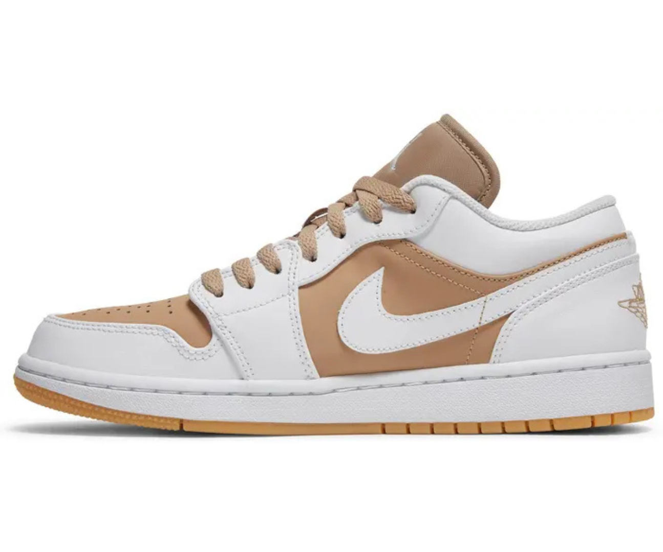 Jordan 1 Low Hemp White
