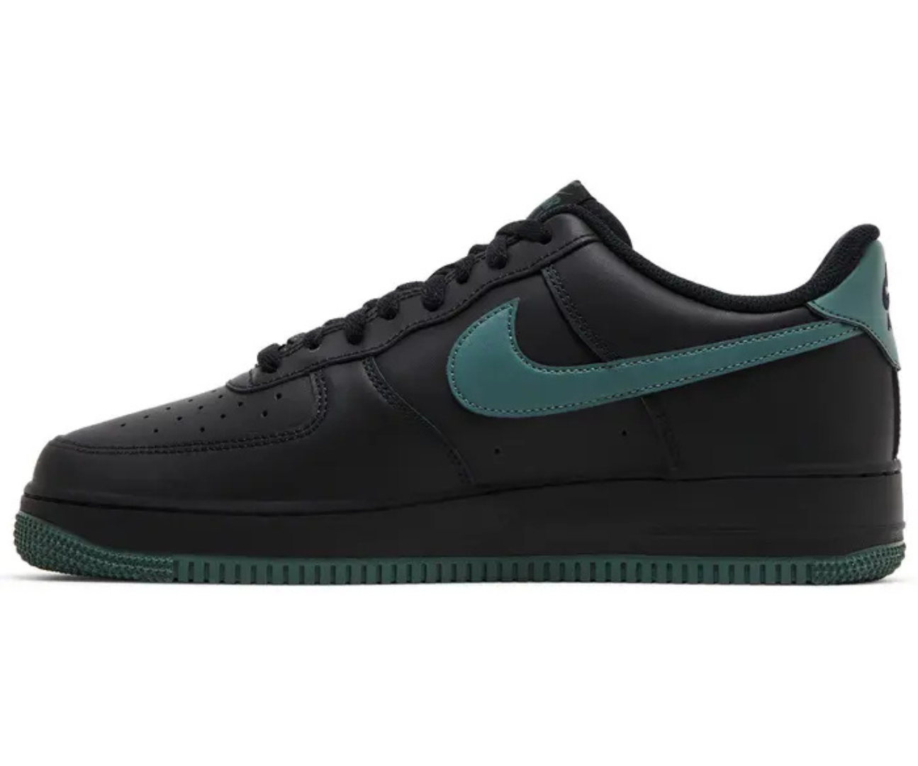Air Force 1 Black Vintage Green