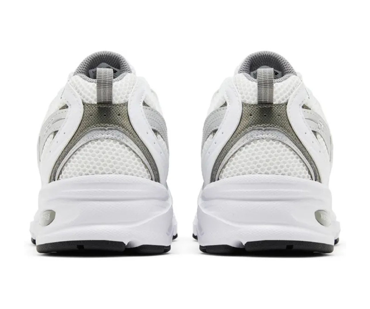 New Balance 530 White Metallic Silver