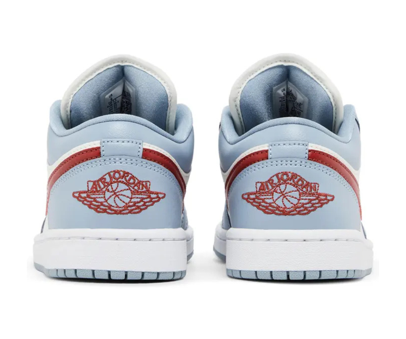 Jordan 1 Low Blue Whisper Dune Red