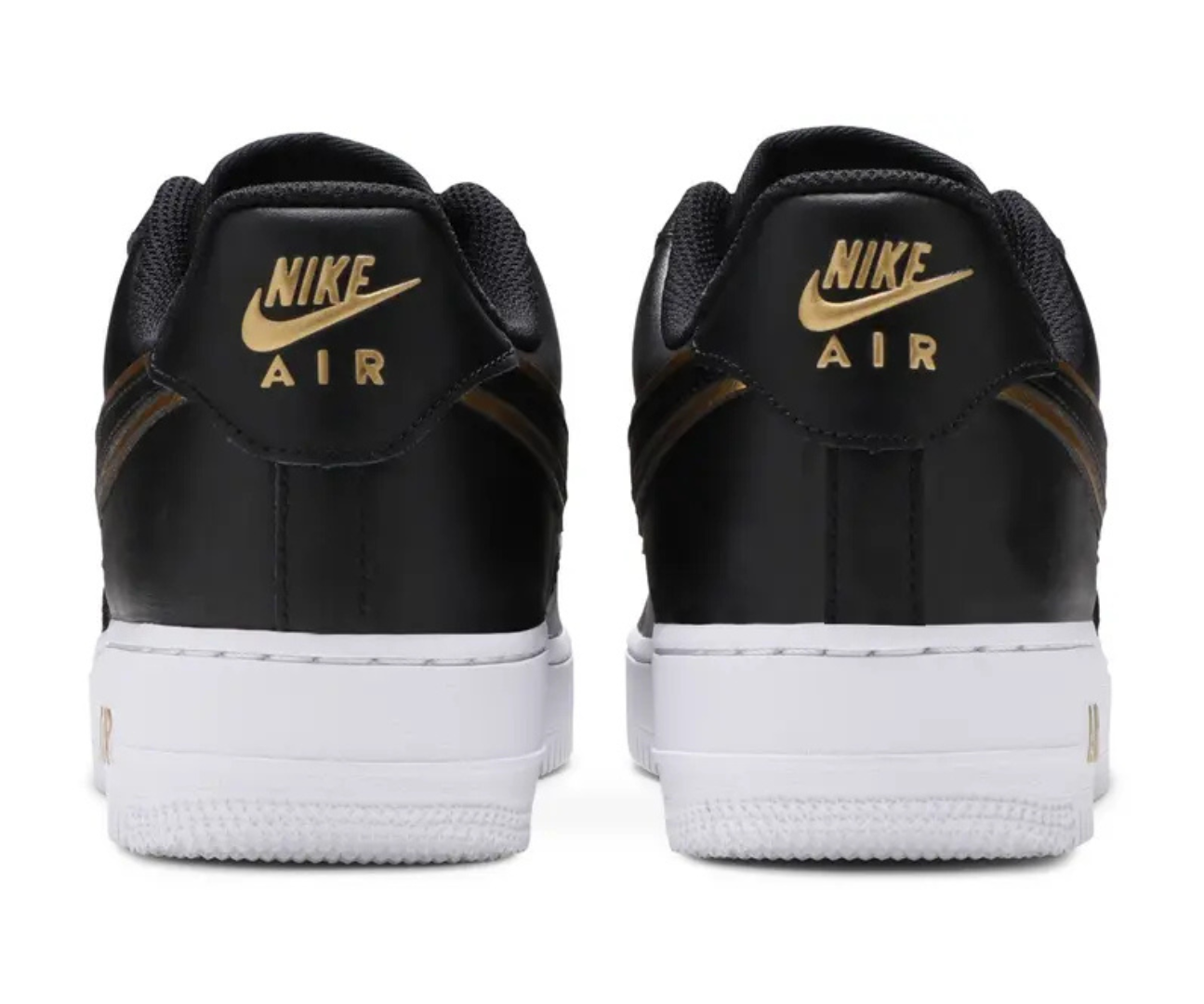 Air Force 1 Black Metallic Gold
