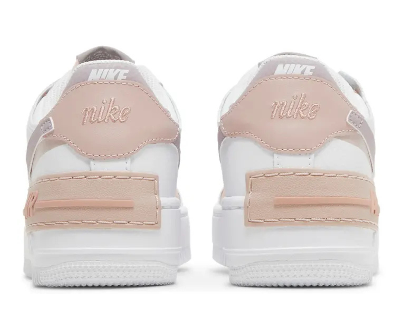 Air Force 1 Shadow White Pink Oxford