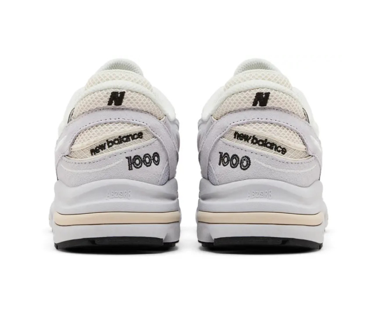 New Balance 1000 Pearl Grey Black