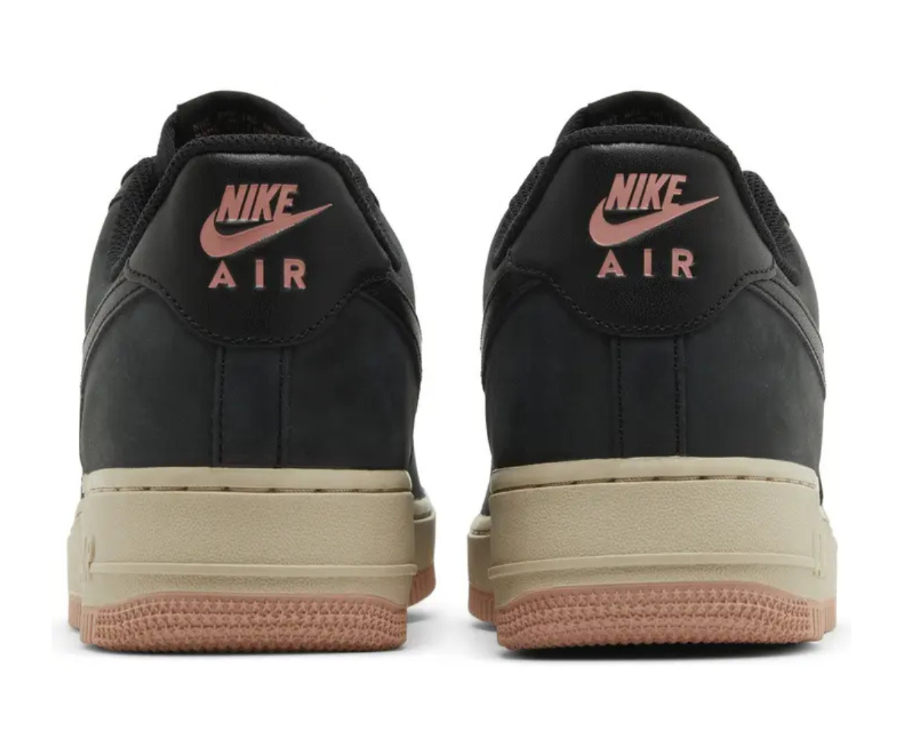 Air Force 1 Black Red Stardust (Pronta Entrega)