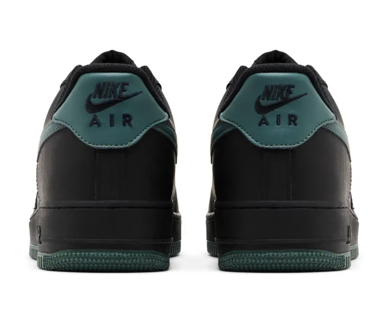 Air Force 1 Black Vintage Green
