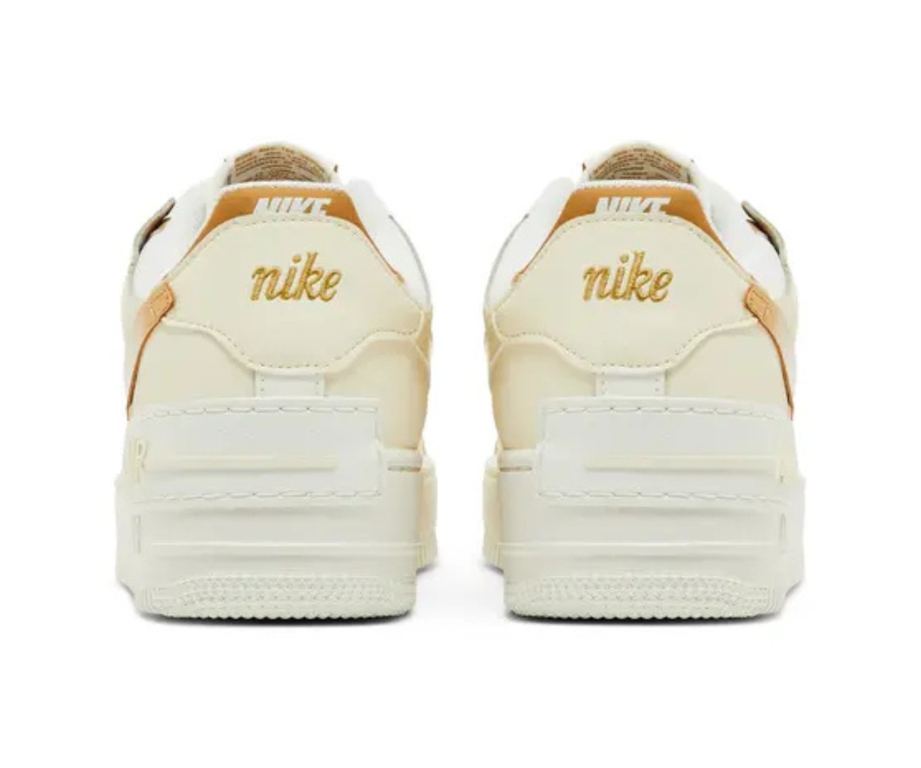 Air Force 1 Shadow Sail Metallic Gold
