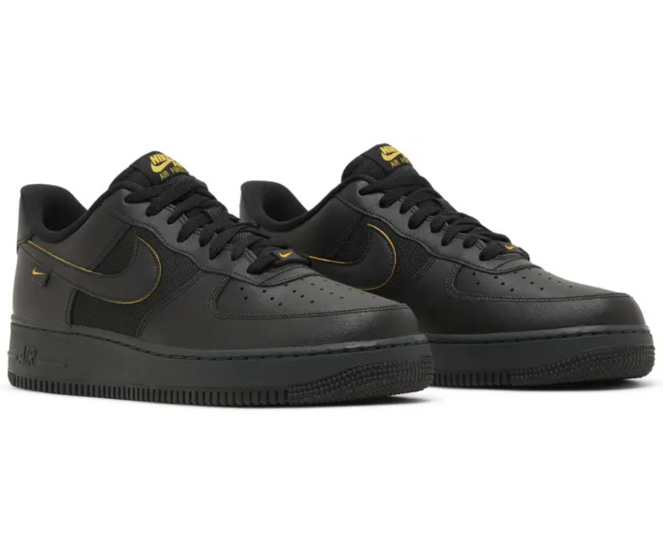 Air Force 1 Black University Gold