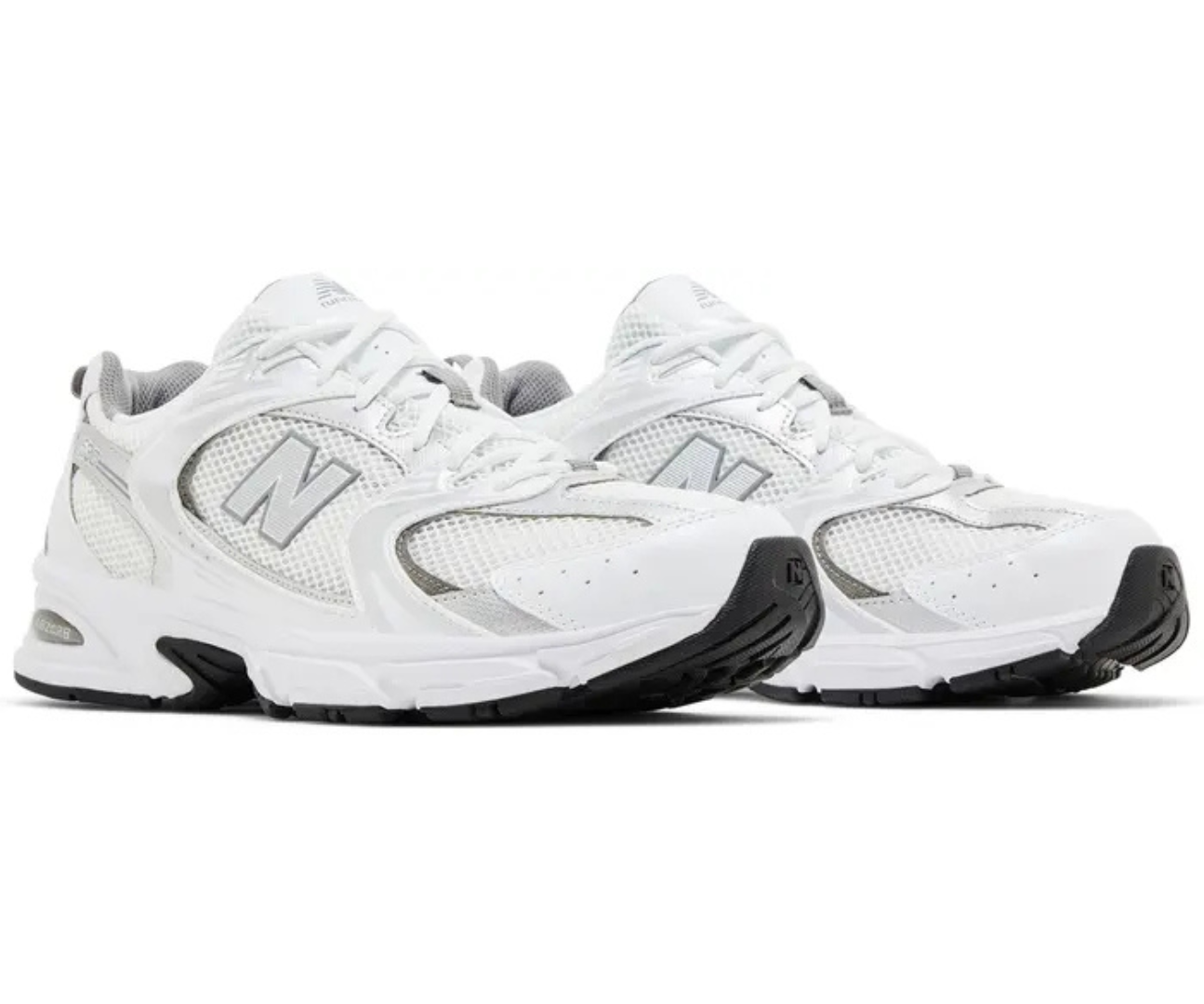 New Balance 530 White Metallic Silver