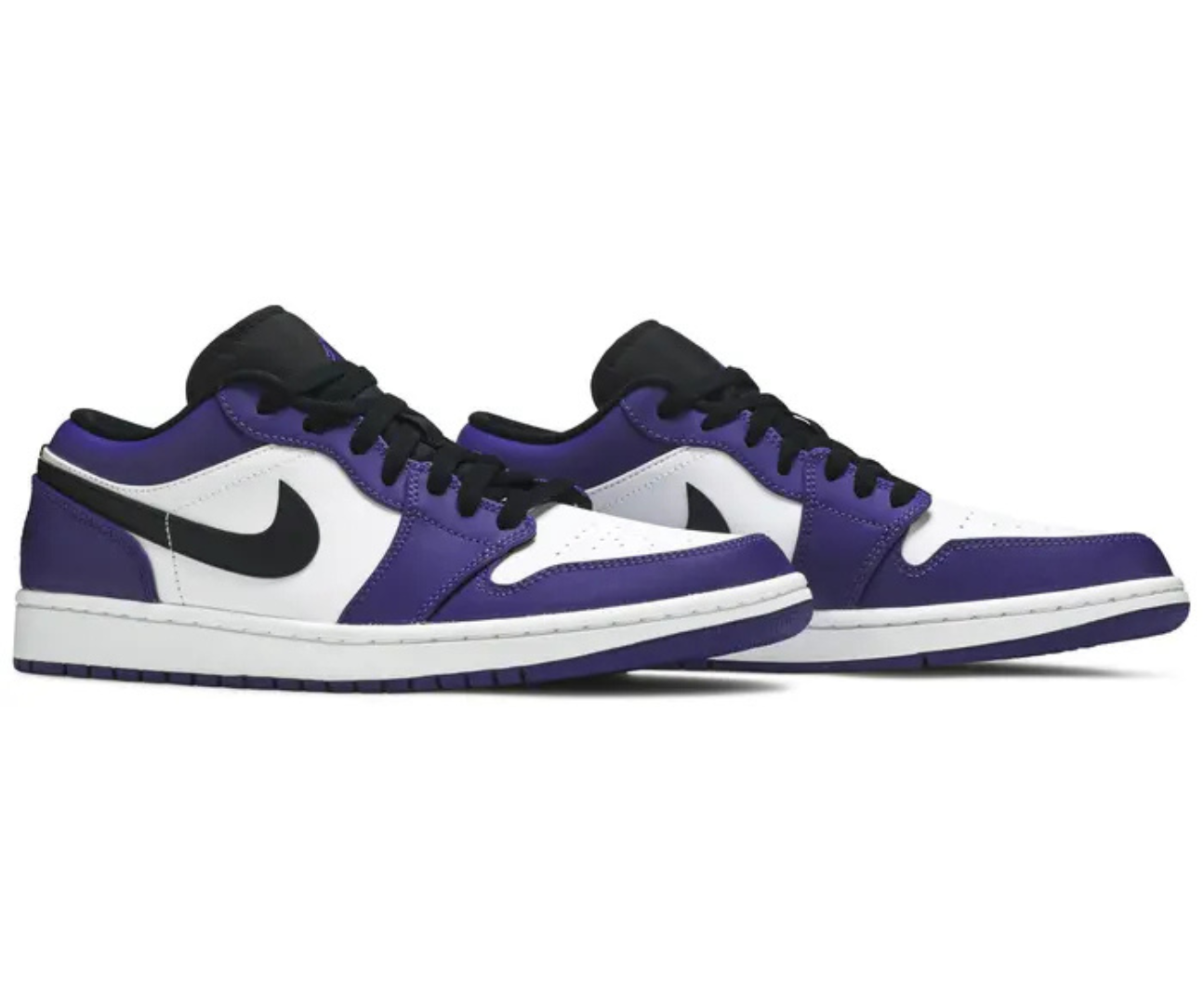 Jordan 1 Low Court Purple