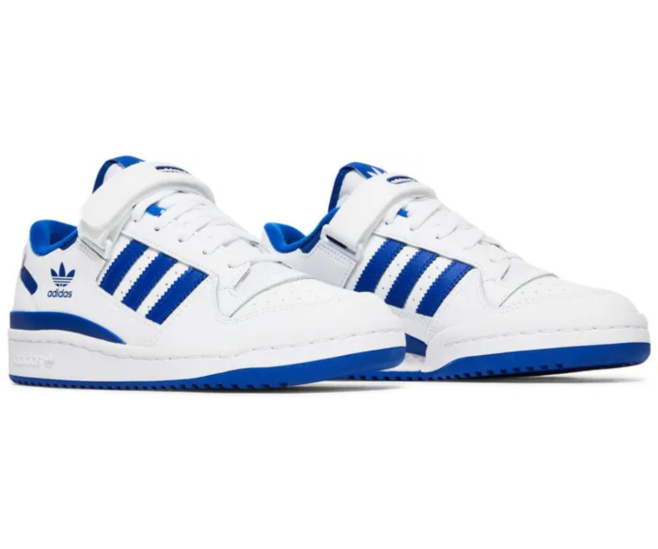 Forum Low J White Royal Blue