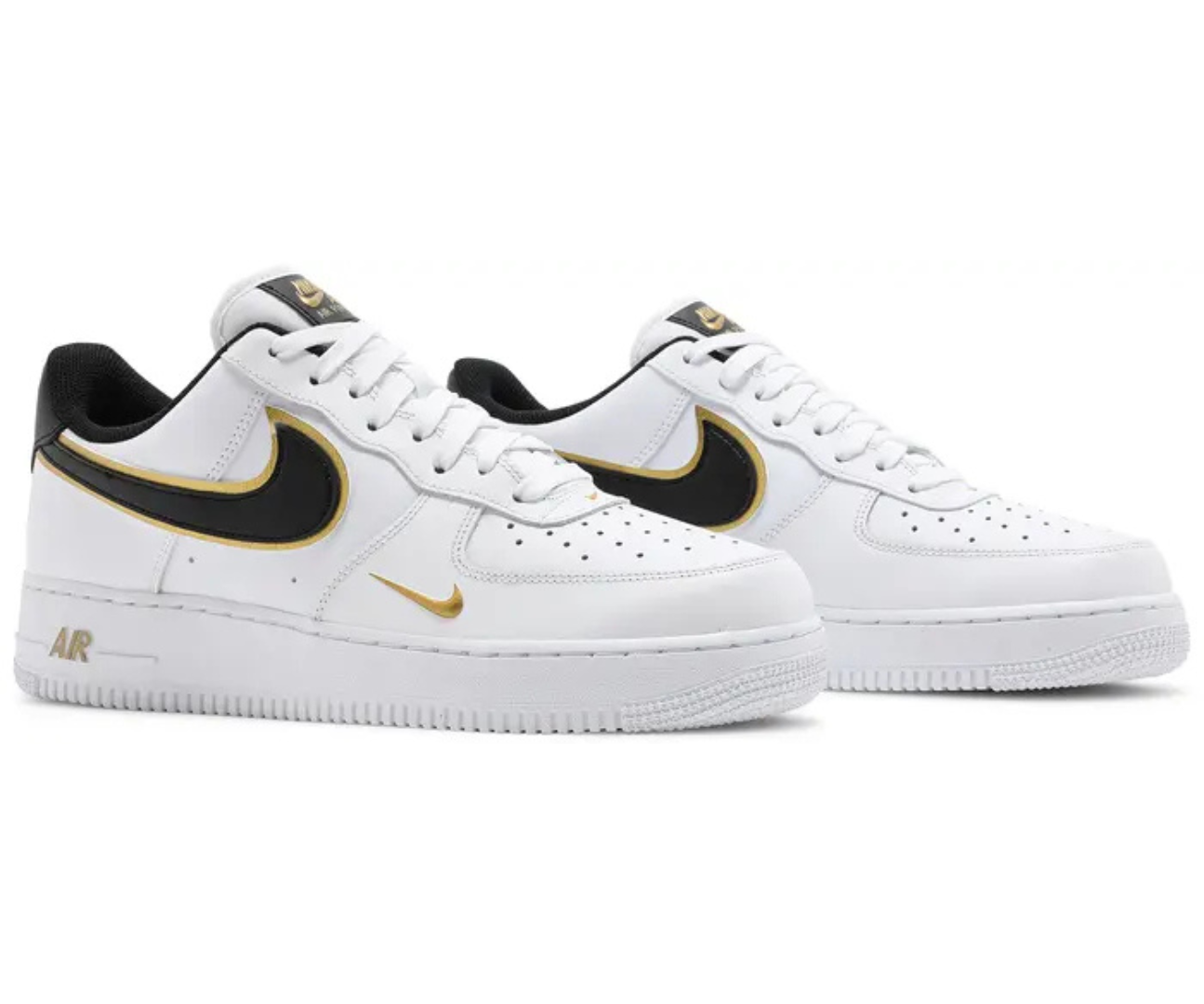 Air Force 1 White Metallic Gold