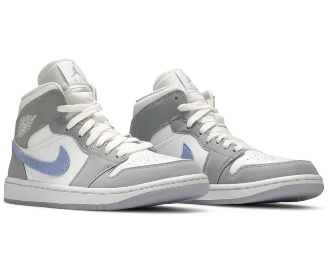 Jordan 1 Mid Wolf Grey Aluminum