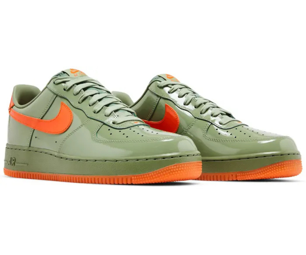 Air Force 1 Oil Green Safety Orange