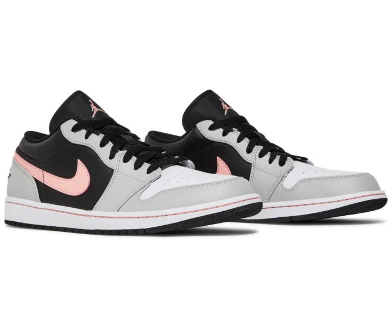 Jordan 1 Low Grey Fog Bleached Coral