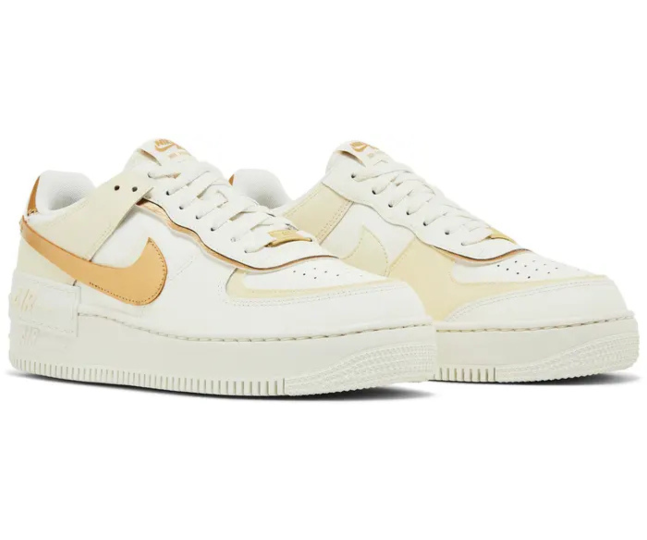 Air Force 1 Shadow Sail Metallic Gold