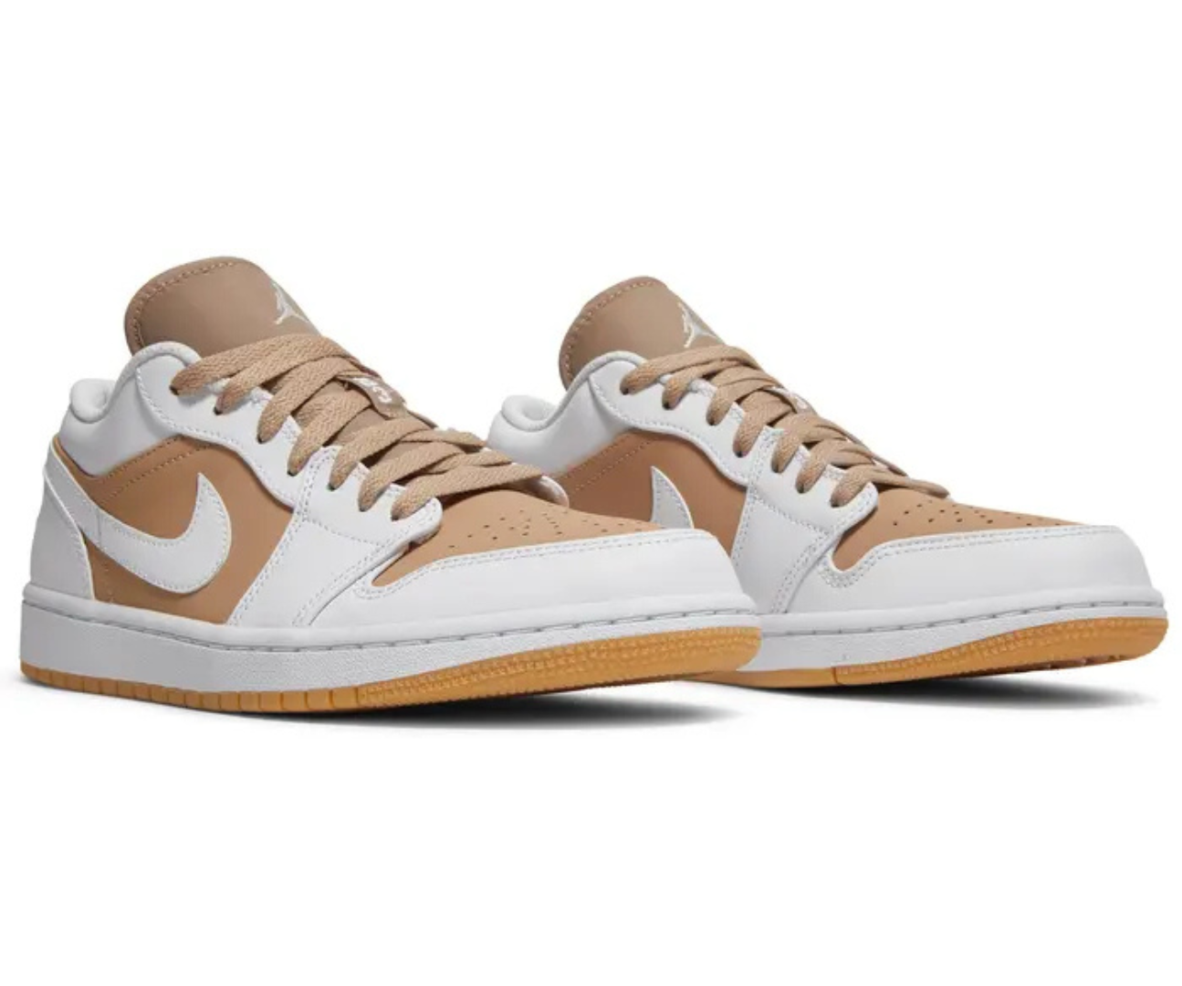 Jordan 1 Low Hemp White