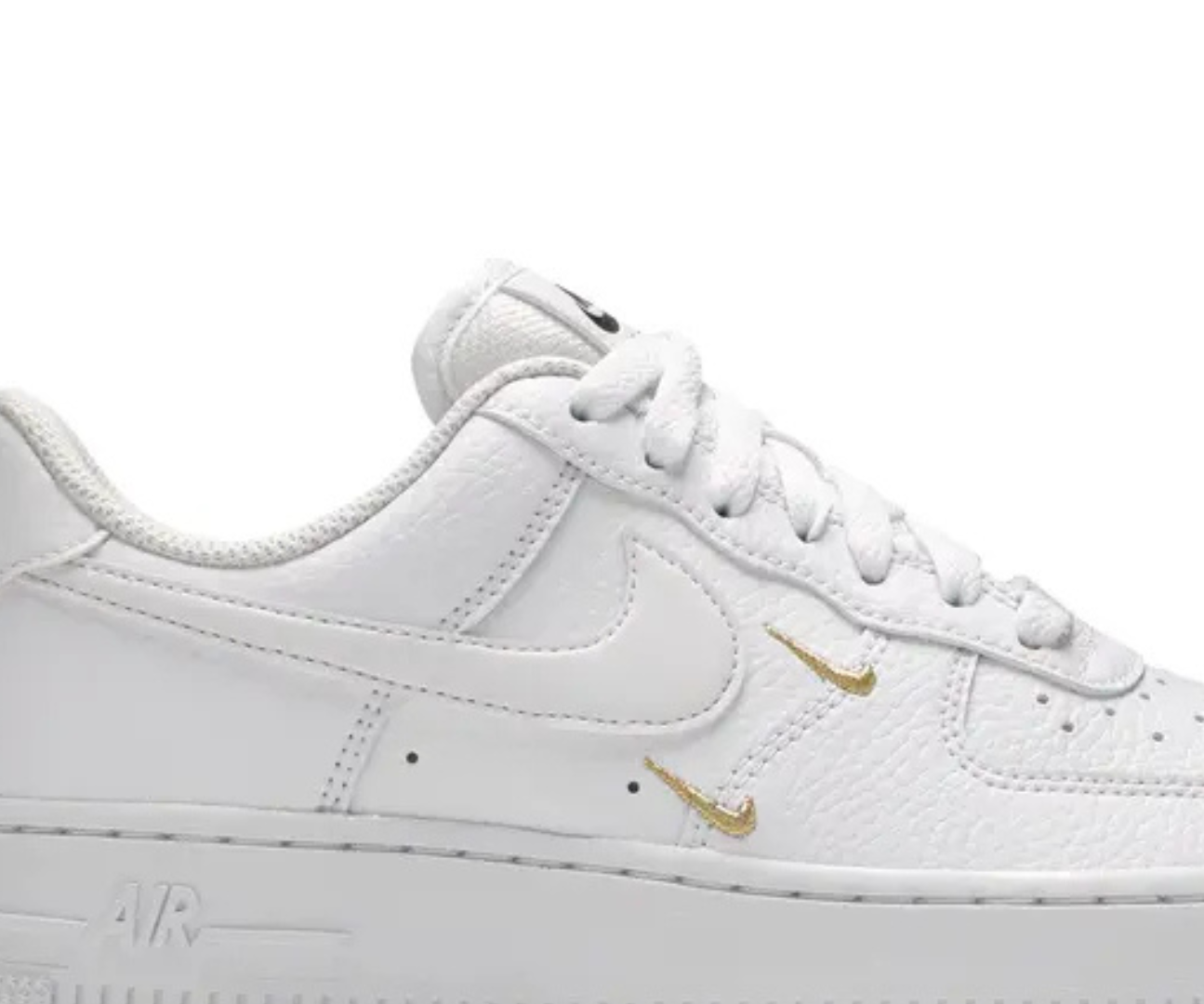 Air Force 1 Essential White Metallic Gold