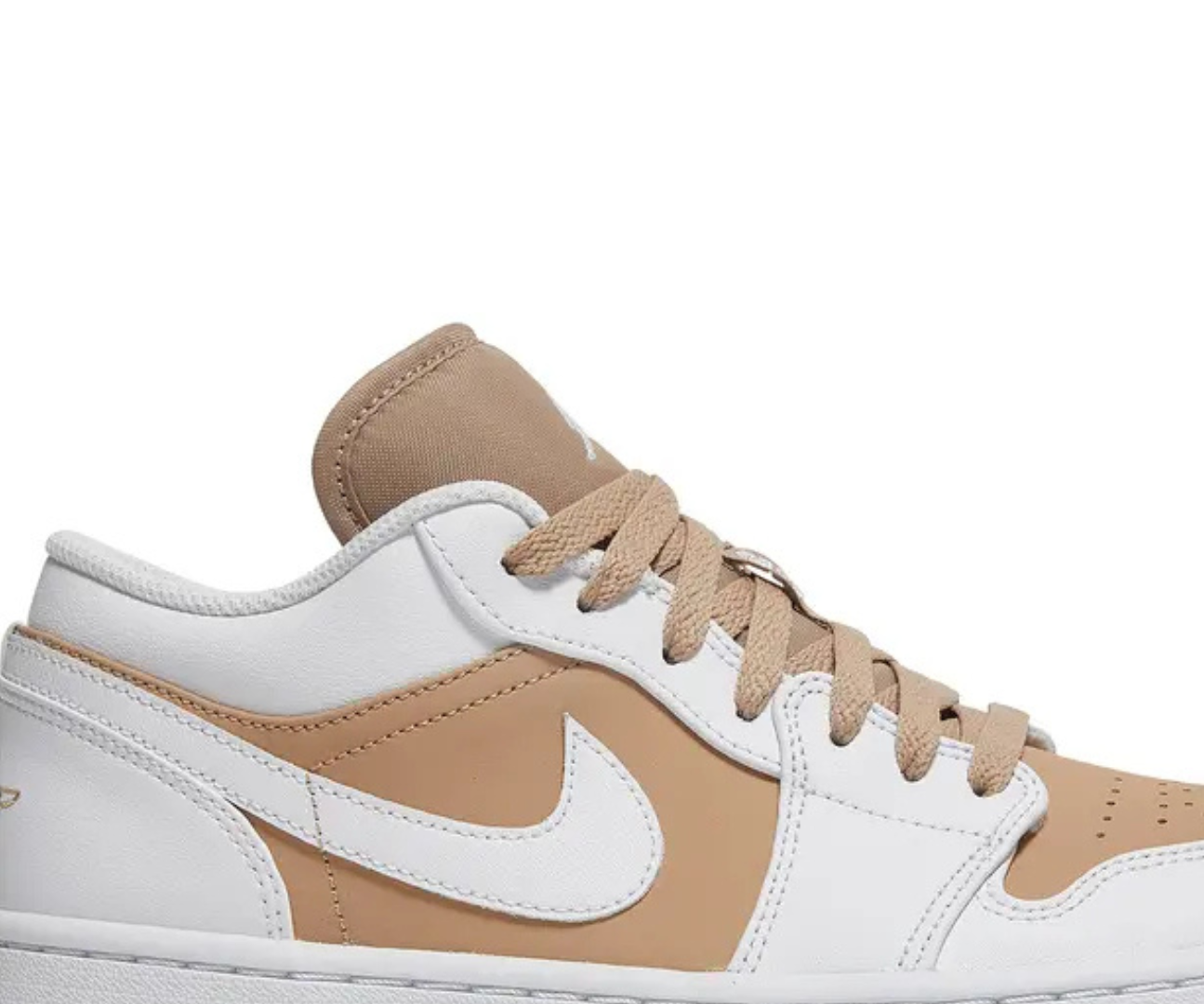 Jordan 1 Low Hemp White