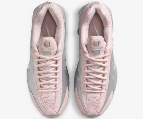 Shox R4 Barely Rose Metallic Platinum