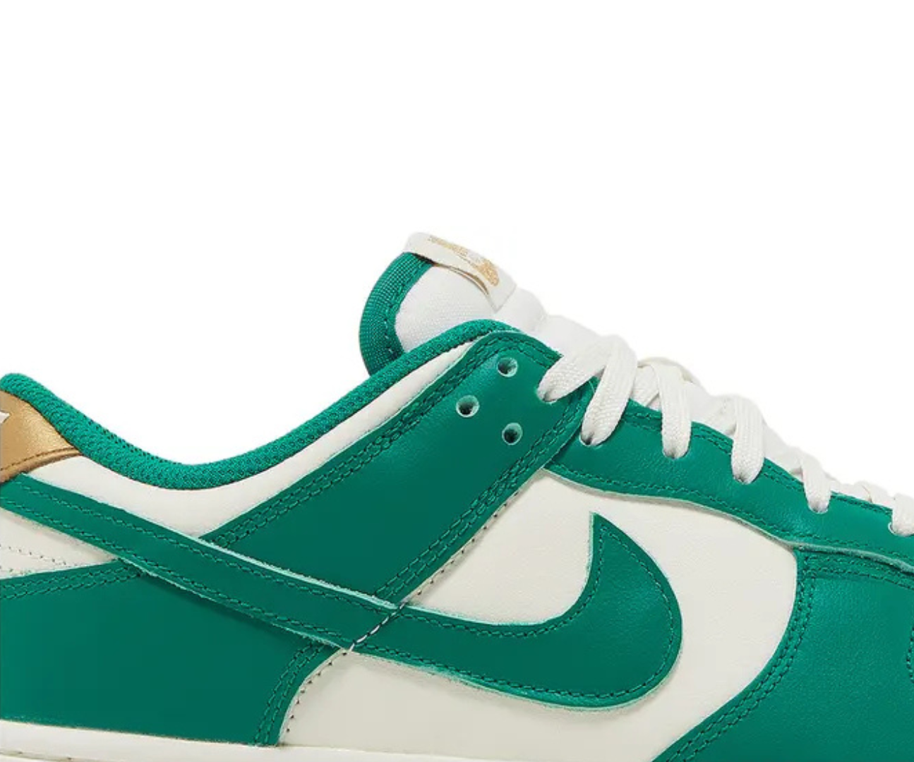 Dunk Low Malachite Metallic Gold
