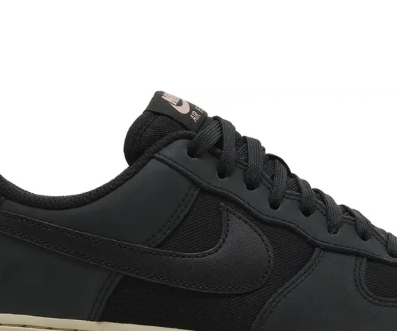 Air Force 1 Black Red Stardust (Pronta Entrega)