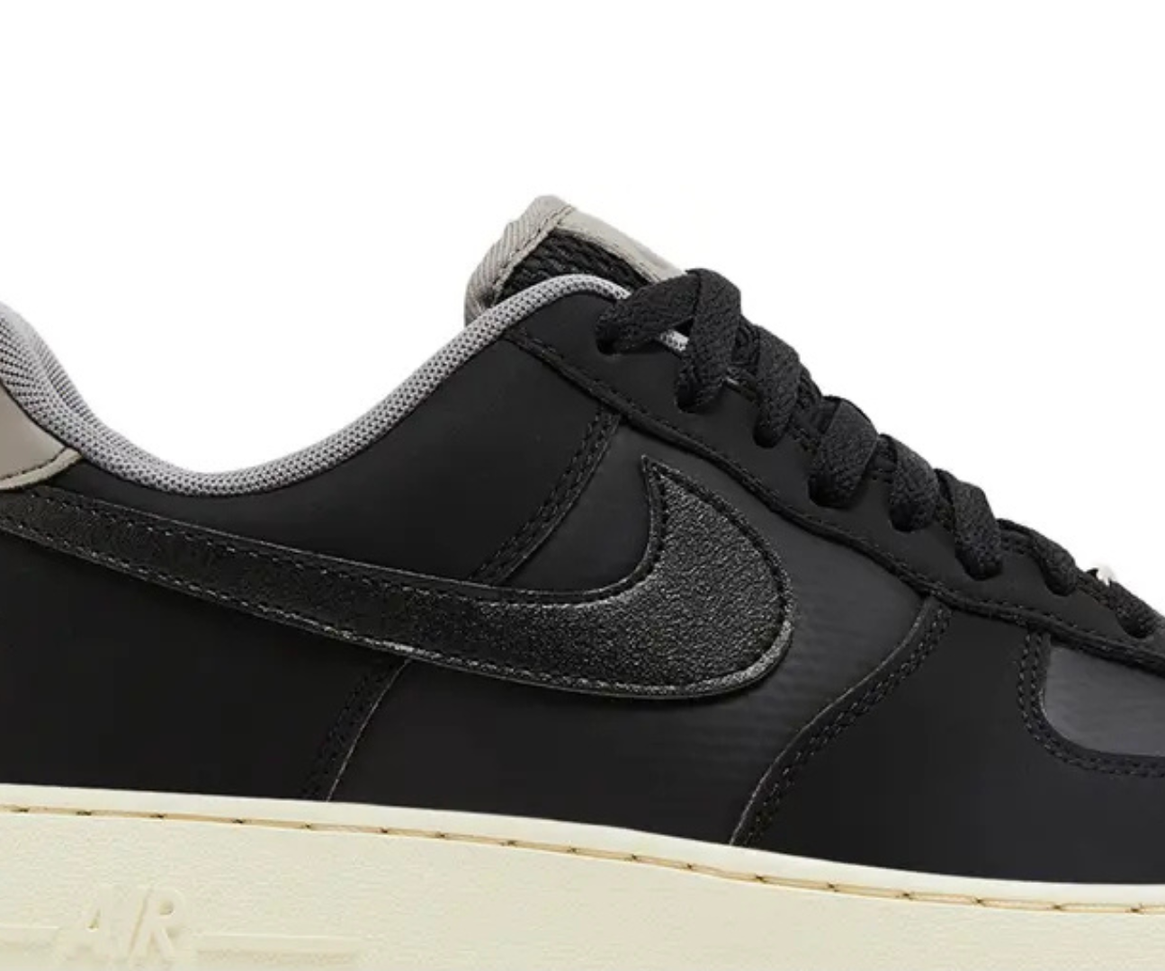 Air Force 1 Black Flat Pewter