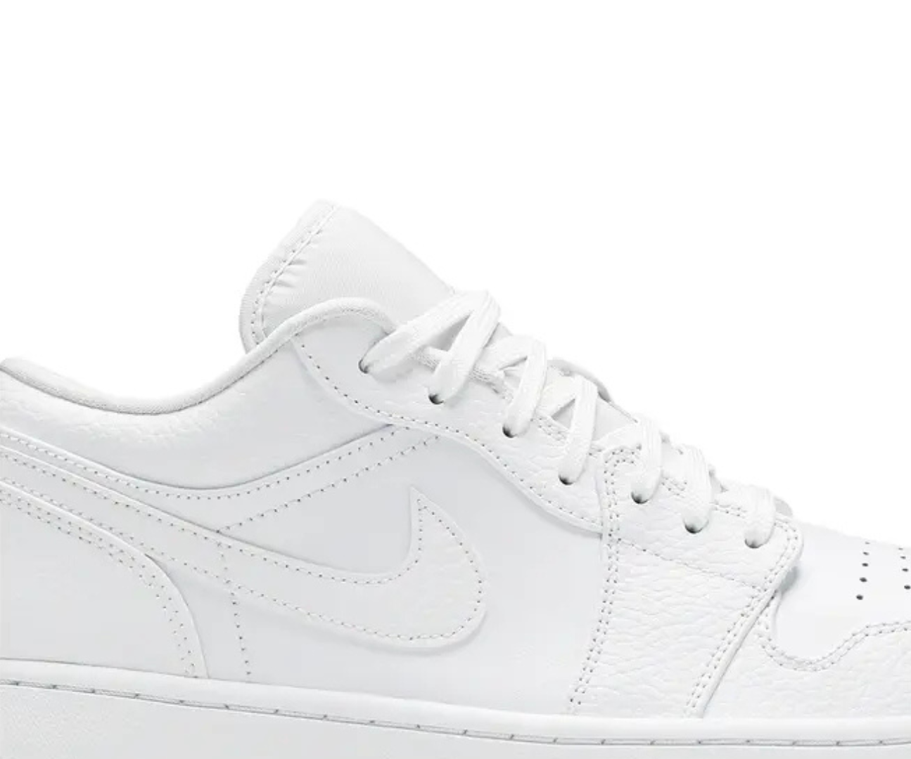 Jordan 1 Low Triple White