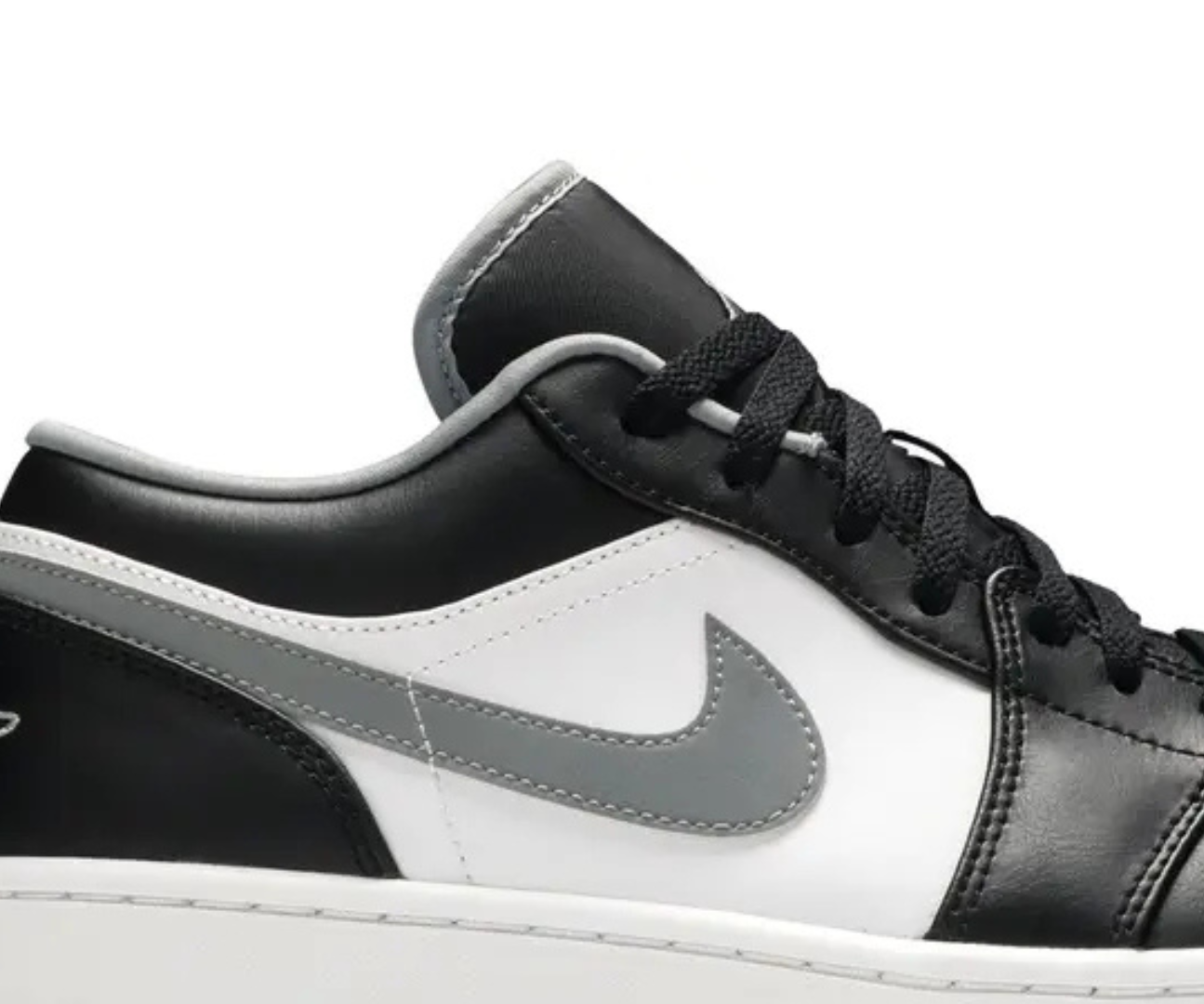 Jordan 1 Low Black Medium Grey (Pronta Entrega)