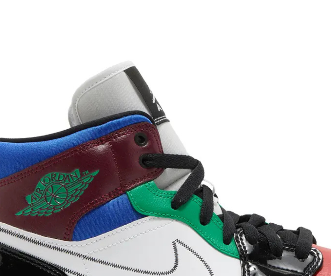 Jordan 1 Mid Multi-Color