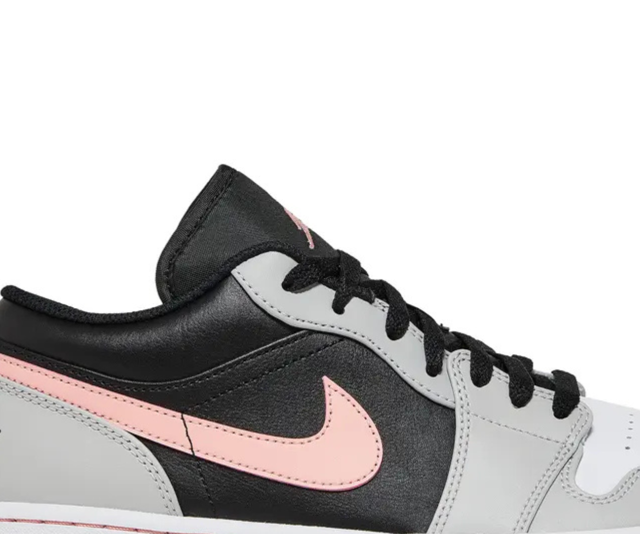 Jordan 1 Low Grey Fog Bleached Coral