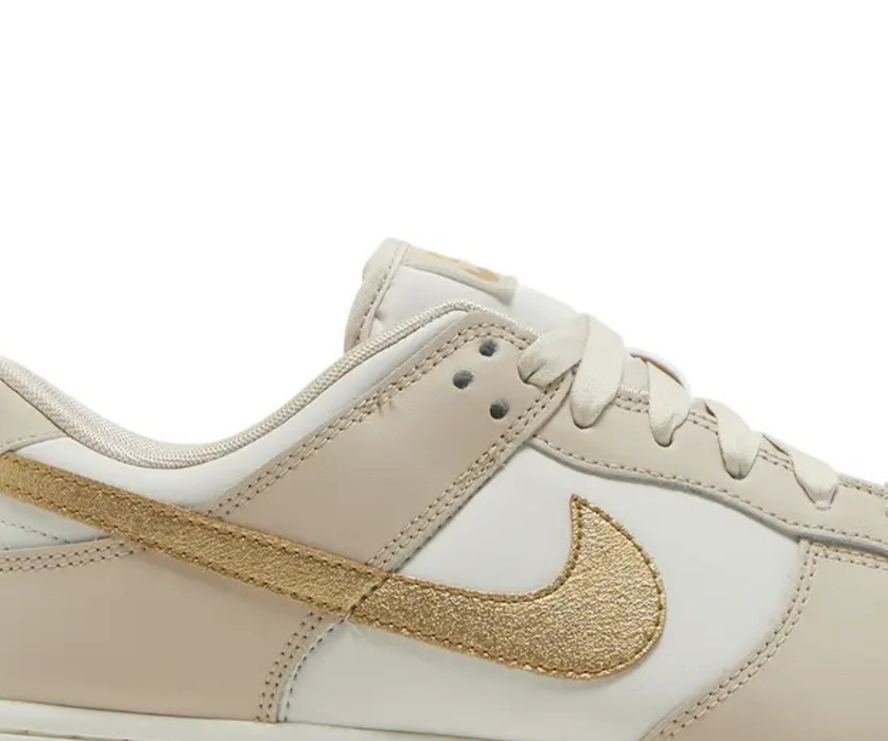 Dunk Low Gold Swoosh