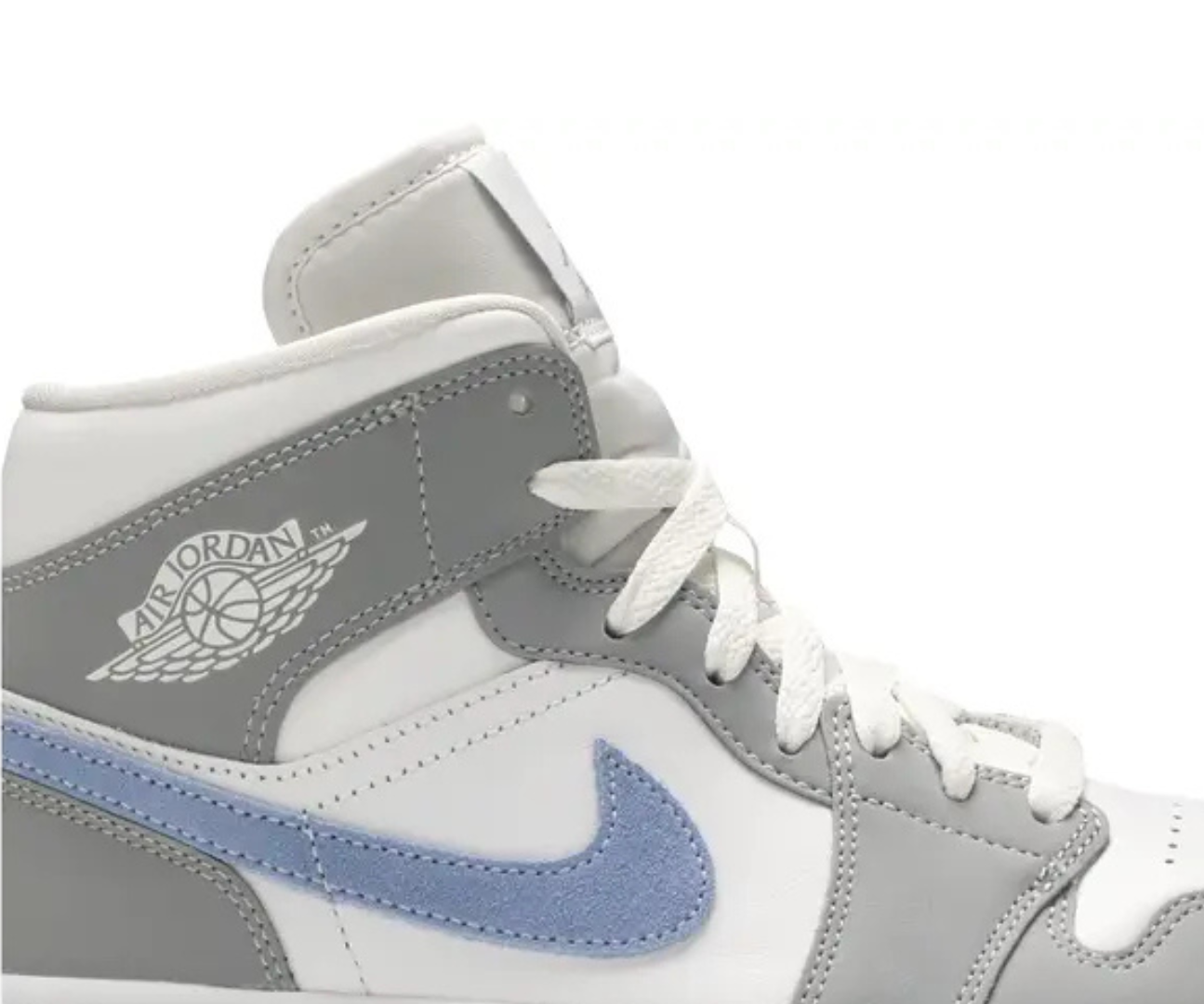 Jordan 1 Mid Wolf Grey Aluminum
