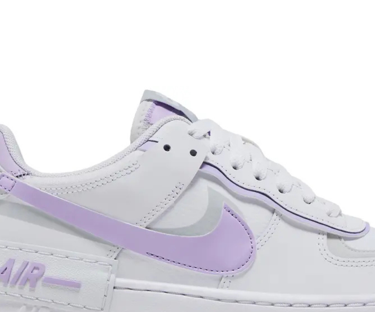 Air Force 1 Shadow White Lilac Bloom