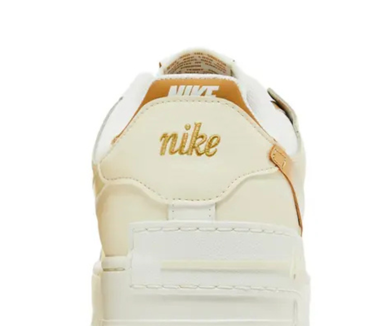 Air Force 1 Shadow Sail Metallic Gold